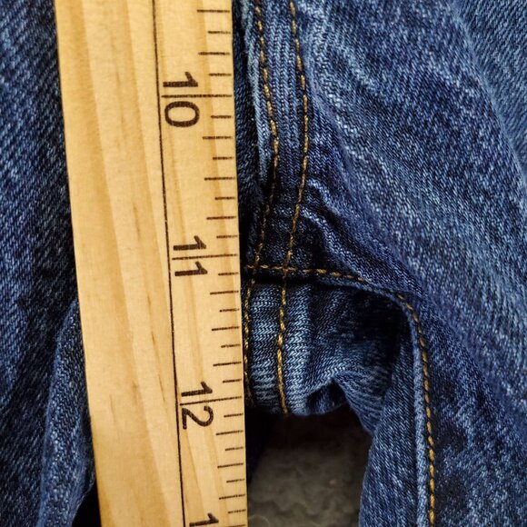 Levis Jeans Womens 31 Blue 501 Skinny High Rise Button Fly Stretch Denim - Picture 10 of 14